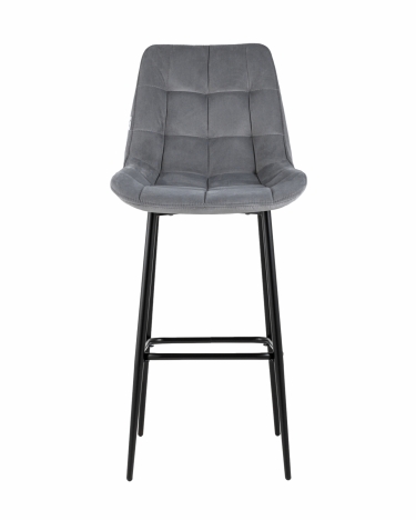 Стул барный Stool Group Флекс Б велюр Серый