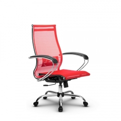 Офисное кресло МЕТТА Комплект 9, Основание 17833 Красный/Красный