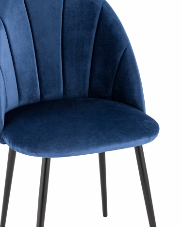 Стул Stool Group Логан NEW велюр Синий