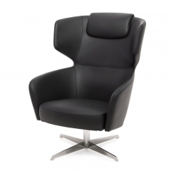 Кресло Recliner VENTO High R7 Dakota black Черное