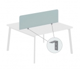 Экран S-бенча Profoffice FLXB 158 XH Серо-голубой