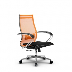 Офисное кресло МЕТТА Комплект 9, Основание 17834 Оранжевый/Черный