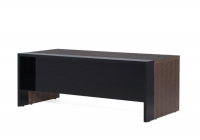 Стол письменный L220 Profoffice LAVA 125/DD/12+ 121 003/DD Табак Черный глянец