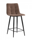 Стул полубарный Stool Group Джанго 60 см велюр Коричневый