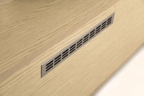 Стол на опорной тумбе L189 Profoffice EXE 101 104 OAK 09 Дуб светлый Черный