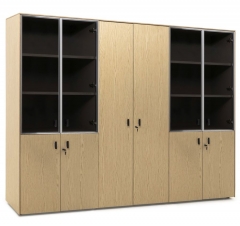 Шкаф комбинированный x 2 с гардеробом EXE 101 731 OAK 09 Дуб светлый Черный