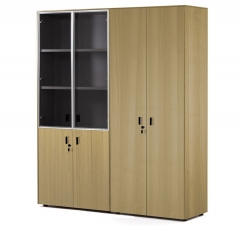 Шкаф комбинированный с гардеробом ENZO 109 725 ECL-L 01 Светлый эвкалипт Черный