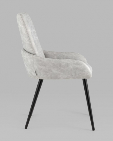 Стул Stool Group Мюнхен искусственная замша Светло-серый