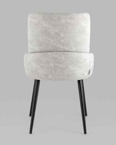 Стул Stool Group Мюнхен искусственная замша Светло-серый