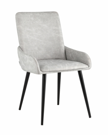 Стул Stool Group Мюнхен искусственная замша Светло-серый