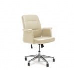 Кресло офисное Profoffice KARL B SOFT Alum ME23 Ivory 22042 hard Бежевое