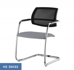 Кресло на полозьях Urban Mesh slide Jade9502 Серый Хром