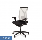 Кресло Profoffice DION Mesh W 870 1D black SLW 50 Белый Черный