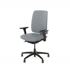 Кресло офисное DION 870 1D black Jade9502 Серый Черный