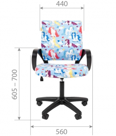 Детское кресло Chairman CHAIRMAN KIDS 103 LT black НЛО