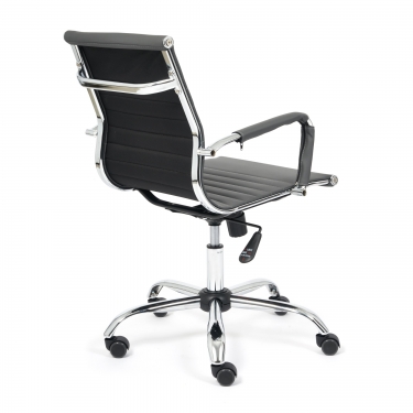 Кресло Tetchair URBAN-LOW кож/зам, металлик, 36