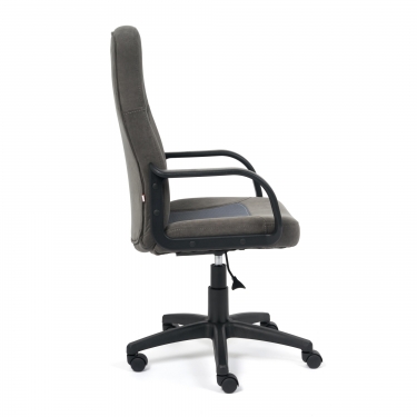 Кресло Tetchair PARMA флок/ткань, серый, 29/TW-12