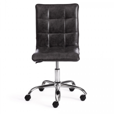 Кресло Tetchair ZERO кож/зам, серый, 2 TONE/06 перф.