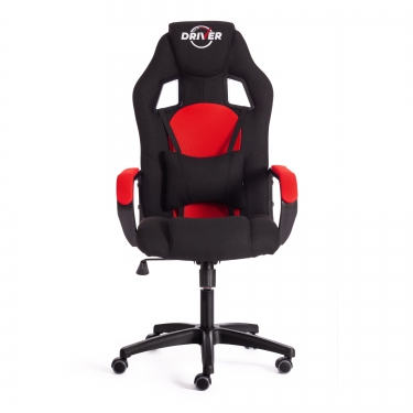 Кресло Tetchair DRIVER 22 ткань, черный/красный, 2603/TW-08
