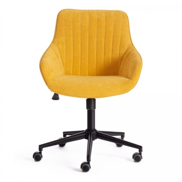 Кресло Tetchair DUBLIN велюр Clermon, горчичный, 170