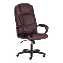Кресло BERGAMO 22 кож/зам, коричневый, 36-36
