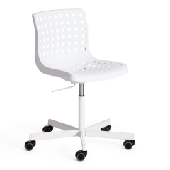 Офисное кресло SKALBERG OFFICE mod. C-084-B металл/пластик, 46 х 59 х 75-90 см, White белый