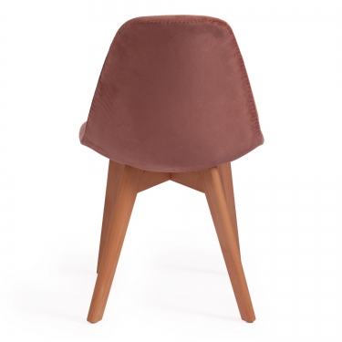 Стул Tetchair CINDY SOFT mod. C1021F1 Коралловый HLR 44/натуральный