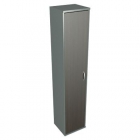 Шкаф Skyland СУ-1.9 Л/Пр Венге/металлик