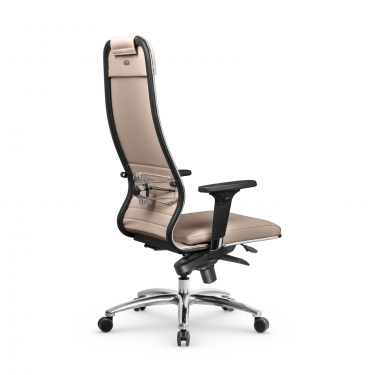 Кресло руководителя Метта Metta L 1m 38К2/2D Infinity Easy Clean MPES Комплект 1 Темно-бежевое