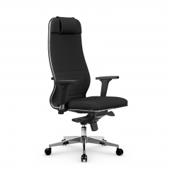 Кресло руководителя Metta L 1m 38К2/2D Infinity Easy Clean MPES Комплект 3 Черное