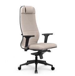 Кресло руководителя Metta L 1m 38К2/2D Infinity Easy Clean MPES Комплект 4 Светло-бежевое