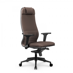 Кресло руководителя Metta L 1m 38К2/2D Infinity Easy Clean MPES Комплект 4 Светло-коричневое