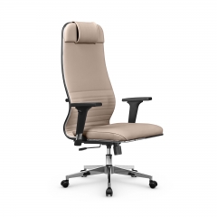 Кресло руководителя Metta L 1m 38К2/2D Infinity Easy Clean MPES Комплект 5 Темно-бежевое