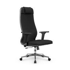 Кресло руководителя Metta L 1m 38К2/2D Infinity Easy Clean MPES Комплект 5 Черное