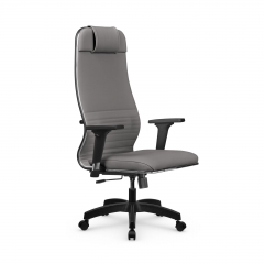 Кресло руководителя Metta L 1m 38К2/2D Infinity Easy Clean MPES Комплект 6 Серое