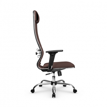 Кресло руководителя Метта Metta L 1m 38К2/2D Infinity Easy Clean MPES Комплект 7 Темно-коричневое