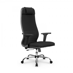 Кресло руководителя Metta L 1m 38К2/2D Infinity Easy Clean MPES Комплект 7 Черное