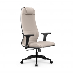 Кресло руководителя Metta L 1m 38К2/2D Infinity Easy Clean MPES Комплект 8 Светло-бежевое
