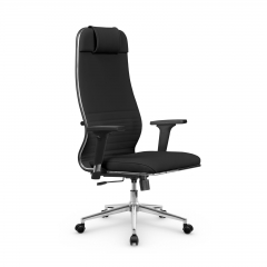 Кресло руководителя Metta L 1m 38К2/2D Infinity Easy Clean MPES Комплект 9 Черное