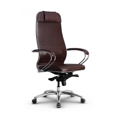 Кресло руководителя Metta L 1m 38K2K Комплект 1 Темно-коричневое
