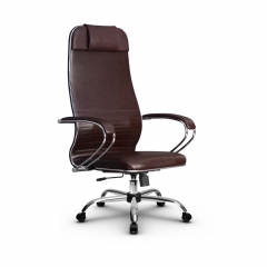 Кресло руководителя Metta L 1m 38K2K Комплект 7 Темно-коричневое