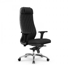 Кресло руководителя Мetta L 1m 40M/2D Infinity Easy Clean MPES Комплект 1 Черное