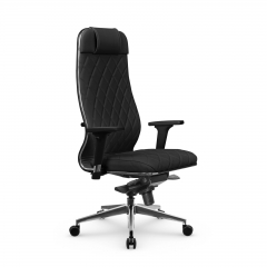 Кресло руководителя Мetta L 1m 40M/2D Infinity Easy Clean MPES Комплект 2 Черное