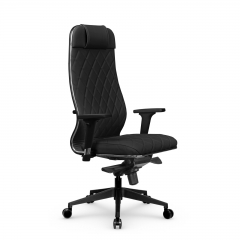 Кресло руководителя Мetta L 1m 40M/2D Infinity Easy Clean MPES Комплект 4 Черное
