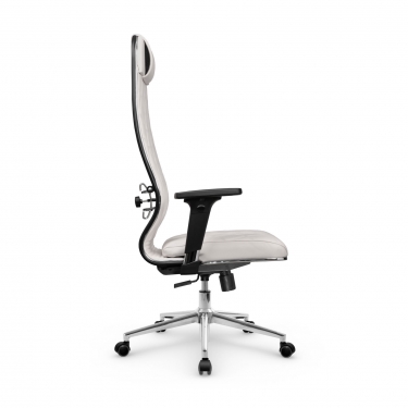 Кресло руководителя Метта Мetta L 1m 40M/2D Infinity Easy Clean MPES Комплект 9 Белое