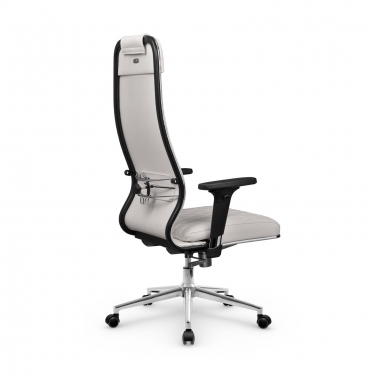 Кресло руководителя Метта Мetta L 1m 40M/2D Infinity Easy Clean MPES Комплект 9 Белое