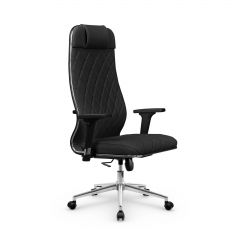 Кресло руководителя Мetta L 1m 40M/2D Infinity Easy Clean MPES Комплект 10 Черное