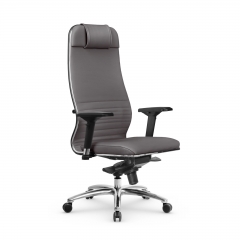 Кресло руководителя Мetta L 1m 38K2/4D Infinity Easy Clean MPES Комплект 1 Серое