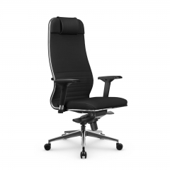 Кресло руководителя Мetta L 1m 38K2/4D Infinity Easy Clean MPES Комплект 2 Черное