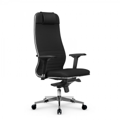 Кресло руководителя Мetta L 1m 38K2/4D Infinity Easy Clean MPES Комплект 3 Черное